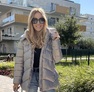 Bársony kabát gyöngyház lila – Innova Fashion – 2. kép